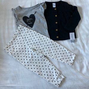 Carter’s 3 Piece Cardigan Set